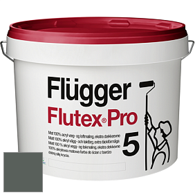 Краска Flugger Flutex Pro 5 матовая краска цвет NCS S 7005-G 