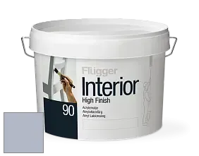 Краска Flugger Interior High Finish 90 акриловая глянцевая эмаль цвет 4444 
