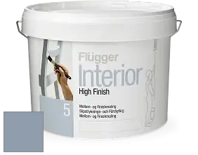 Краска Flugger Interior High Finish 5 матовая акриловая краска-грунт цвет 4456 