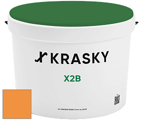 Краска X2B X Krasky глубокоматовая краска для потолков цвет NCS S 1070-Y30R 