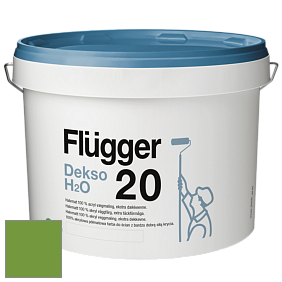 Краска Flugger Dekso H2O 20 полуматовая краска цвет NCS S 2070-G30Y 