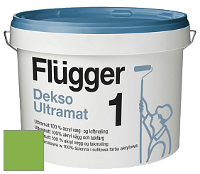 Краска Flugger Dekso 1 ультраматовая краска цвет NCS S 1070-G30Y 