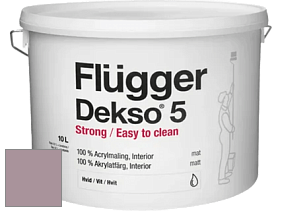 Краска Flugger Dekso 5 матовая краска цвет 4416 