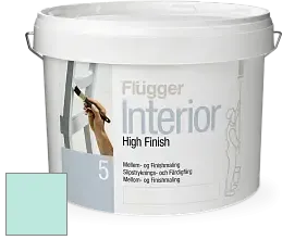 Краска Flugger Interior High Finish 5 матовая акриловая краска-грунт цвет NCS S 0520-B70G 