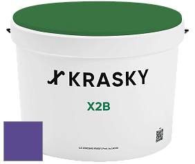 Краска X2B X Krasky глубокоматовая краска для потолков цвет 1447 
