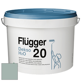 Краска Flugger Dekso H2O 20 полуматовая краска цвет 4495 
