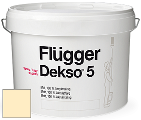 Краска Flugger Dekso 5 матовая краска цвет 1342 