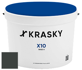Краска X10 X Krasky шелковисто-матовая краска для стен и потолков цвет NO.97 