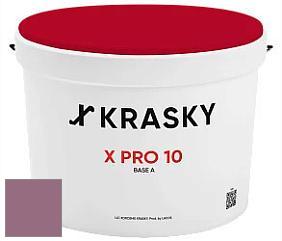Краска X Pro 10 X Krasky матовая краска для стен и потолков цвет NCS S 4030-R30B 