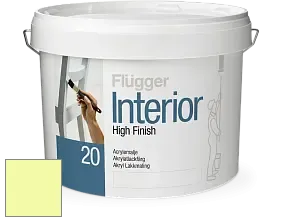 Краска Flugger Interior High Finish 20 акриловая полуматовая эмаль цвет 1534 