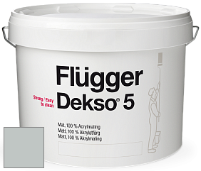 Краска Flugger Dekso 5 матовая краска цвет 5553 