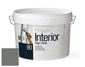 Краска Flugger Interior High Finish 90 акриловая глянцевая эмаль цвет NCS S 6005-G20Y 