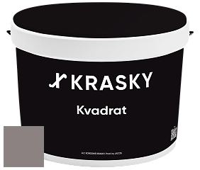 Краска X2B Kvadrat X Krasky матовая краска для потолков глубокого чёрного цвета цвет NCS S 5005-R 