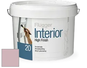 Краска Flugger Interior High Finish 20 акриловая полуматовая эмаль цвет 3414 