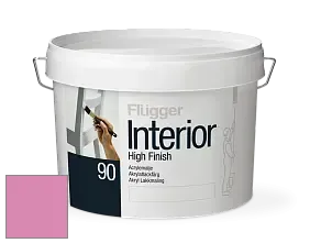 Краска Flugger Interior High Finish 90 акриловая глянцевая эмаль цвет NCS S 1050-R30B 
