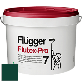 Краска Flugger Flutex Pro 7 матовая краска цвет RAL 6005 
