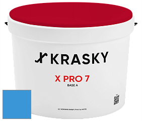 Краска X Pro 7 X Krasky матовая краска для стен и потолков цвет 1476 