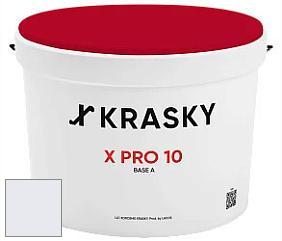 Краска X Pro 10 X Krasky матовая краска для стен и потолков цвет NCS S 0505-R60B 