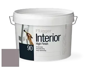 Краска Flugger Interior High Finish 90 акриловая глянцевая эмаль цвет 5437 