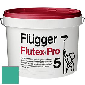 Краска Flugger Flutex Pro 5 матовая краска цвет NCS S 2050-B80G 