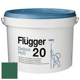 Краска Flugger Dekso H2O 20 полуматовая краска цвет NCS S 5040-G 