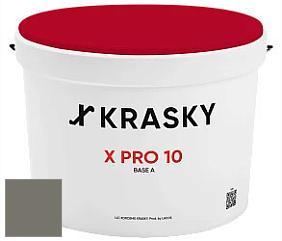 Краска X Pro 10 X Krasky матовая краска для стен и потолков цвет 5338 