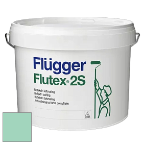 Краска Flugger Flutex 2S глубоко матовая краска цвет NCS S 1030-B90G 