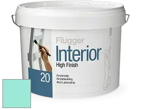 Краска Flugger Interior High Finish 20 акриловая полуматовая эмаль цвет 1493 