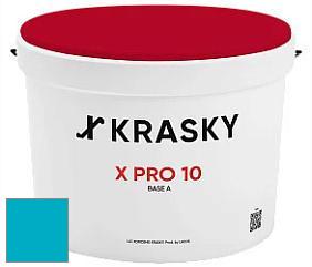 Краска X Pro 10 X Krasky матовая краска для стен и потолков цвет NCS S 1555-B10G 