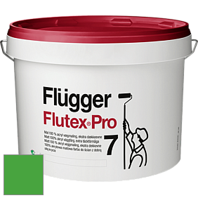 Краска Flugger Flutex Pro 7 матовая краска цвет RAL 6018 