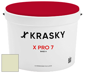Краска X Pro 7 X Krasky матовая краска для стен и потолков цвет NO.66 