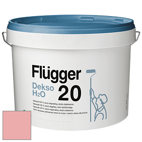 Краска Flugger Dekso H2O 20 полуматовая краска цвет 2406 