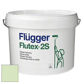 Краска Flugger Flutex 2S глубоко матовая краска цвет NCS S 0520-G30Y 