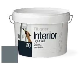 Краска Flugger Interior High Finish 90 акриловая глянцевая эмаль цвет 5527 