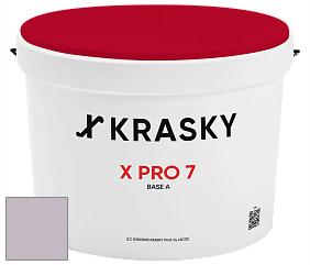 Краска X Pro 7 X Krasky матовая краска для стен и потолков цвет IN-762 