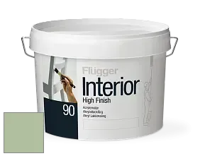 Краска Flugger Interior High Finish 90 акриловая глянцевая эмаль цвет NCS S 2020-G30Y 