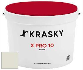 Краска X Pro 10 X Krasky матовая краска для стен и потолков цвет NCS S 1005-G70Y 