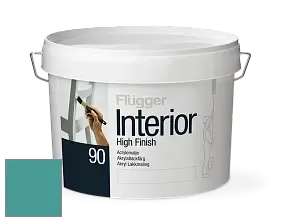 Краска Flugger Interior High Finish 90 акриловая глянцевая эмаль цвет NCS S 3040-B50G 