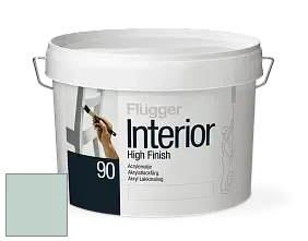 Краска Flugger Interior High Finish 90 акриловая глянцевая эмаль цвет 3504 