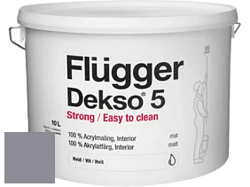 Краска Flugger Dekso 5 матовая краска цвет 5476 