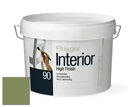 Краска Flugger Interior High Finish 90 акриловая глянцевая эмаль цвет 3518 