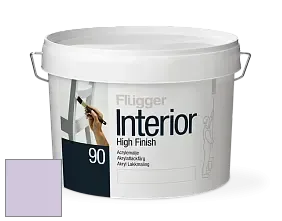 Краска Flugger Interior High Finish 90 акриловая глянцевая эмаль цвет NCS S 1020-R50B 