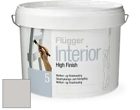Краска Flugger Interior High Finish 5 матовая акриловая краска-грунт цвет 5393 