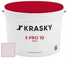 Краска X Pro 10 X Krasky матовая краска для стен и потолков цвет NCS S 1010-R30B 
