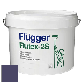 Краска Flugger Flutex 2S глубоко матовая краска цвет NCS S 6030-R60B 