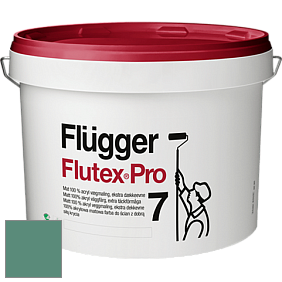 Краска Flugger Flutex Pro 7 матовая краска цвет NCS S 4030-B90G 