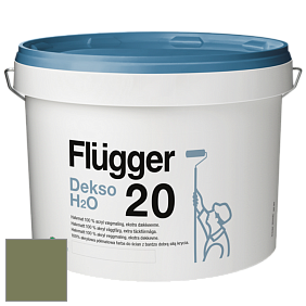 Краска Flugger Dekso H2O 20 полуматовая краска цвет RAL 6013 
