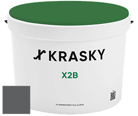 Краска X2B X Krasky глубокоматовая краска для потолков цвет 5518 