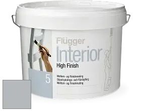 Краска Flugger Interior High Finish 5 матовая акриловая краска-грунт цвет 5514 