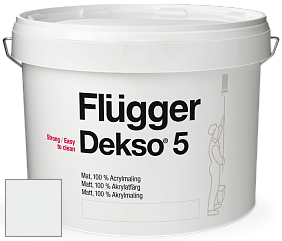 Краска Flugger Dekso 5 матовая краска цвет 5511 
